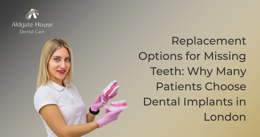 replacement options for missing teeth