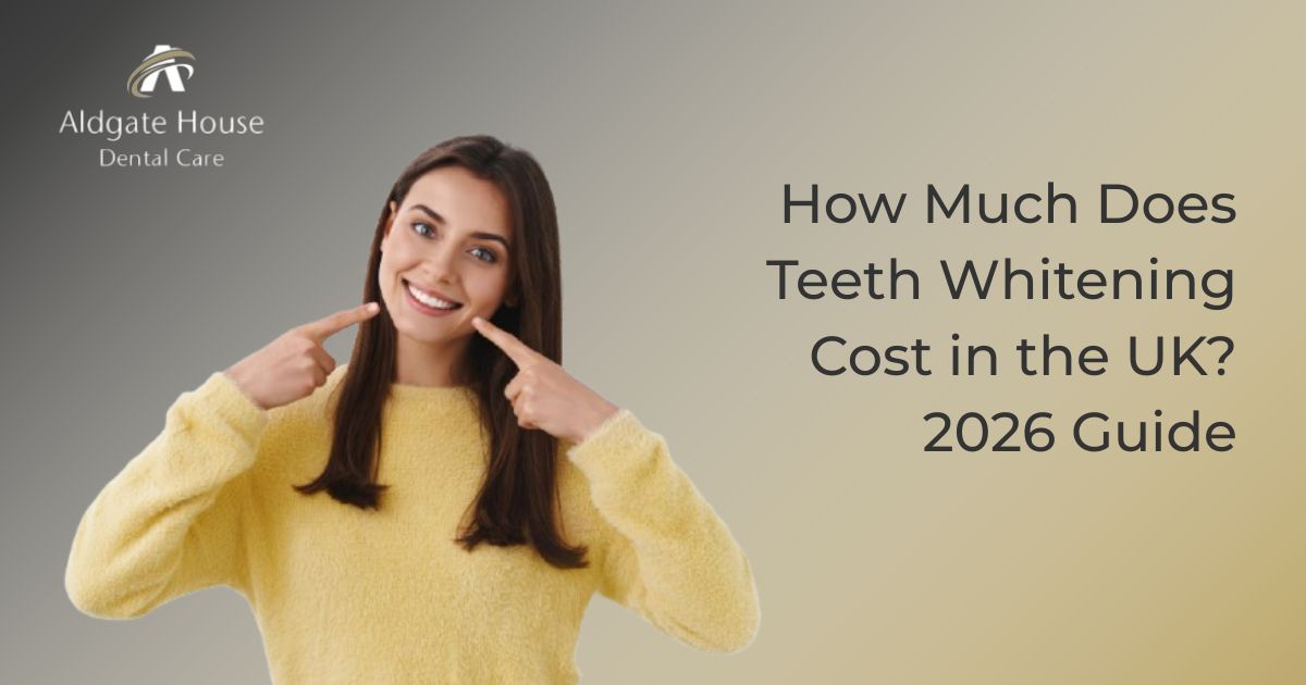 teeth whitening cost uk